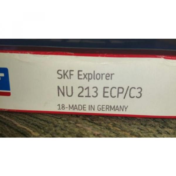 NU213 ECP/C3 SKF Explorer Brand New Cylindrical Roller Bearing Made In Germany #3 image