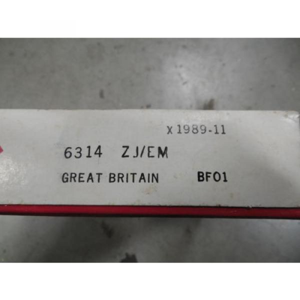 NEW SKF 6314 ZJ/EM Single Row Cylindrical Roller Bearing #2 image