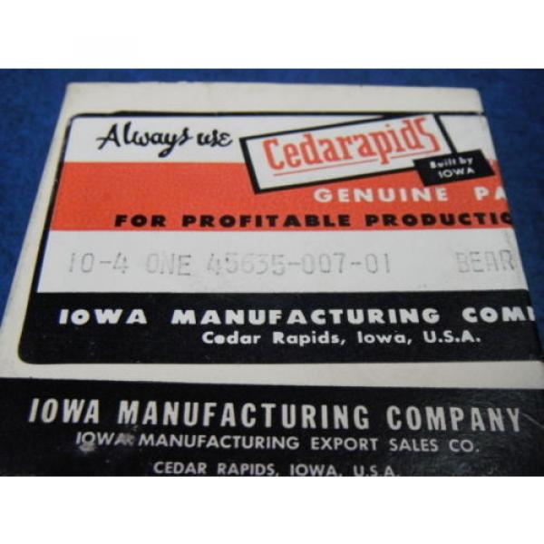 Bower R1304B Cylindrical Roller Bearing USA Cedarapids 4563500701 #4 image