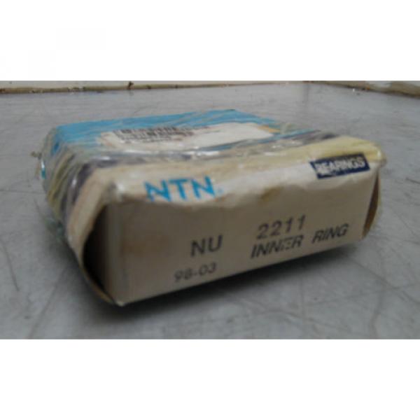 New  NTN Cylindrical Inner Ring Roller Bearing, # NU2211,  Warranty #2 image