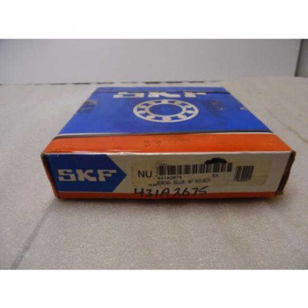 SKF NU 318 ECP Cylindrical Roller Bearing 90mm x190mm x 43mm  NU318ECP NIB #2 image