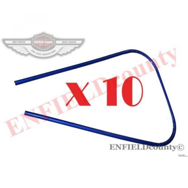 LEGSHIELD BEARING TRIM 10 UNITS PLASTIC BLUE VESPA PX 125 150 200 T5  @AUS #1 image