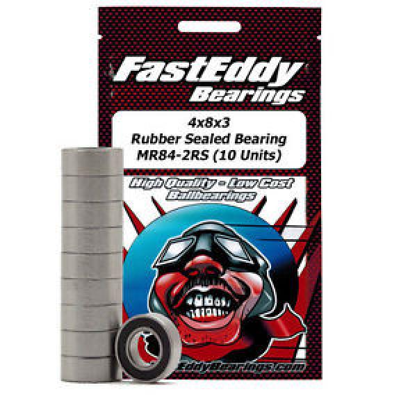 Traxxas 7019 Rubber Sealed Replacement Bearing 4x8x3 (10 Units) #1 image