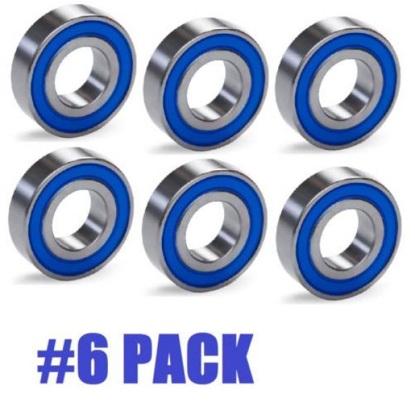 6 Units 6005-2RS C3 Premium Ball Bearing 25X47X12 #1 image