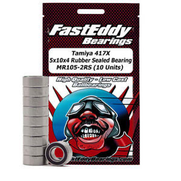 Tamiya 417X 5x10x4 Sealed Bearing MR105-2RS (10 Units) #1 image