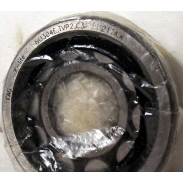 1 NEW FAG NU304E.TVP2.C3 CYLINDRICAL ROLLER BEARING #2 image