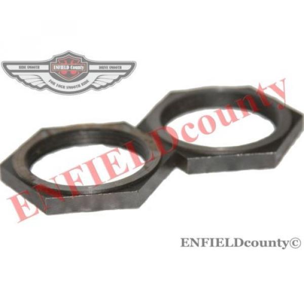 FRONT WHEEL BEARING NUT / CHECK NUT 2 UNITS FOR JEEP WILLYS MB CJ 2A CJ 3A GPW #1 image