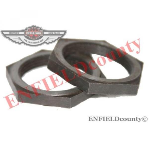 FRONT WHEEL BEARING NUT / CHECK NUT 2 UNITS FOR JEEP WILLYS MB CJ 2A CJ 3A GPW #2 image