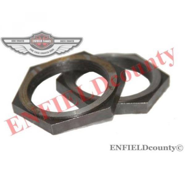 FRONT WHEEL BEARING NUT / CHECK NUT 2 UNITS FOR JEEP WILLYS MB CJ 2A CJ 3A GPW #3 image