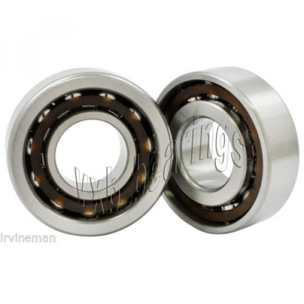 2 7206B 30x62x16 Angular Contact 30mm/62mm/16mm Ball Screw Spindle Ball Bearings #1 image