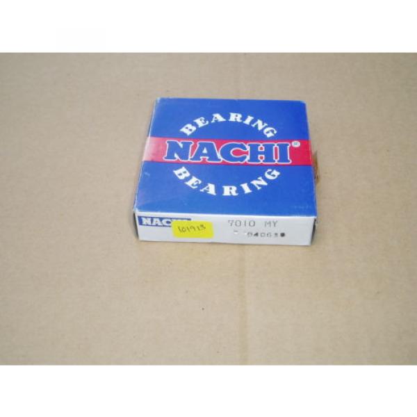 1 Nachi angular contact ball Bearing 7010MY 50x80x16mm #1 image