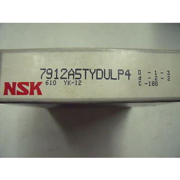 NEW NSK 7912A5TYDULP4 Angular Contact Ball Bearing #1 image