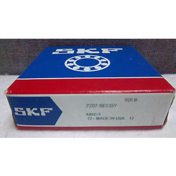 SKF ANGULAR CONTACT BALL BEARING 7207 BECBY NEW 7207BECBY #1 image