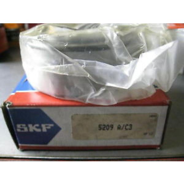 SKF 5209 A/C3  Ball Bearing, Double Row Angular Contact #1 image