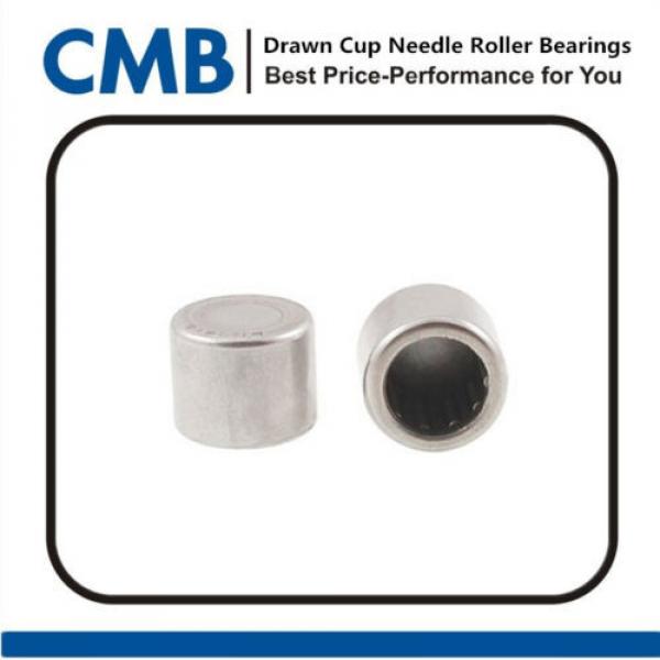 2PCS BK0709 7x11x9mm Series Closed End Drawn Cup Open Needle Roller Bearing New #1 image