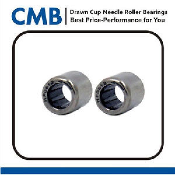 2PCS HF0612 Needle Roller Bearing 6mm x 10mm x 12 mm #1 image