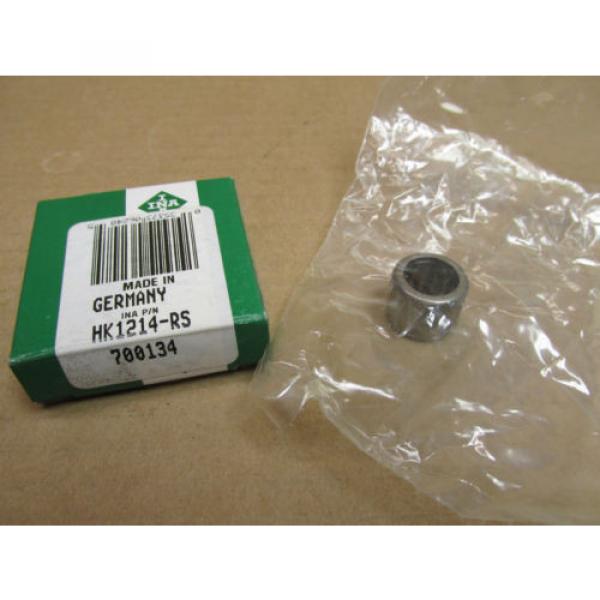 NIB INA HK1214-RS NEEDLE ROLLER BEARING HK1214RS 12x18x14 mm NEW HK 12 14 RS #1 image