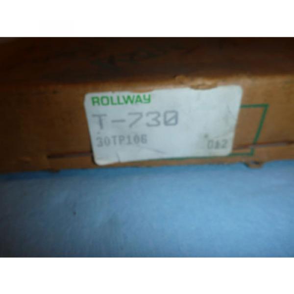 Rollway T-730 Cylindrical Thrust roller bearing NIB #2 image