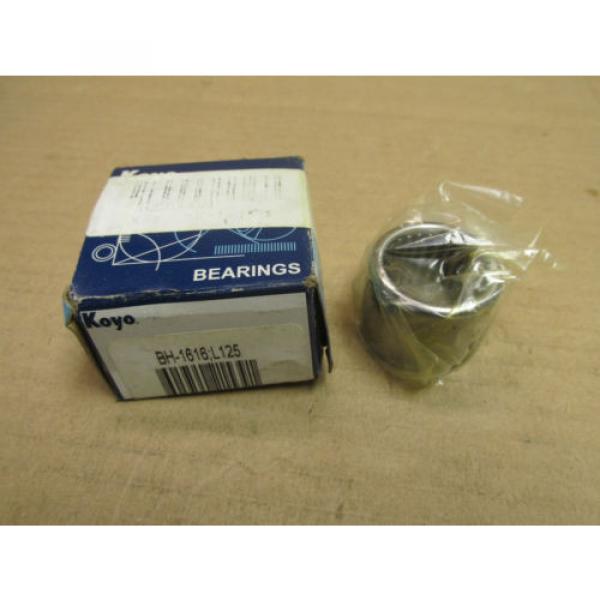 NIB KOYO BH-1616 NEEDLE ROLLER BEARING BH1616 BH-1616 L125 33.5mm OD 25mm W NEW #1 image