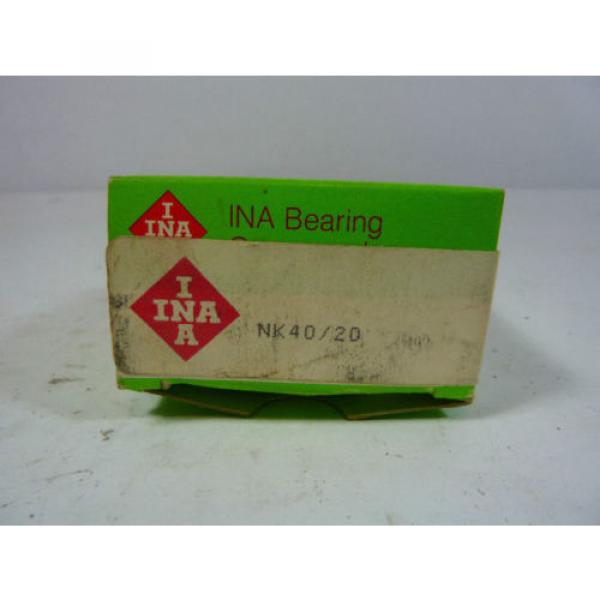 Ina NK40/20 Needle Roller Bearing ! NEW ! #3 image