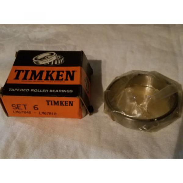 Timken Lm67010 Tapered Roller Bearing Cup, LM 67010 #1 image