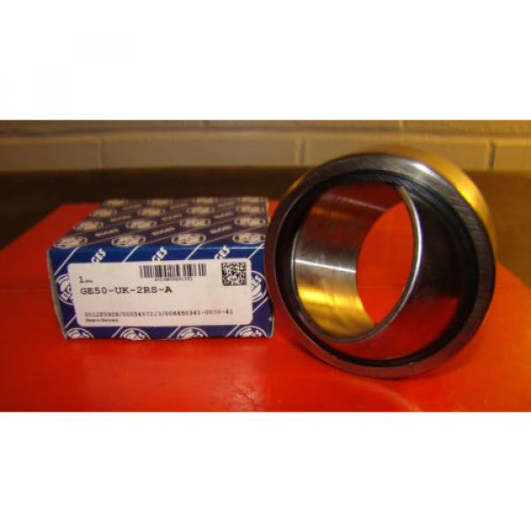 Elges Spherical Roller Bearing, 50mm x 75mm x 35mm, Steel, GE50-UK-2RS, 1492eHG3 #1 image