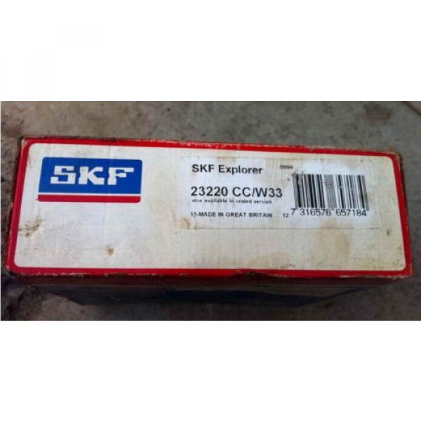 SKF Explorer 23220 CC/W33 Spherical Roller Bearings #2 image