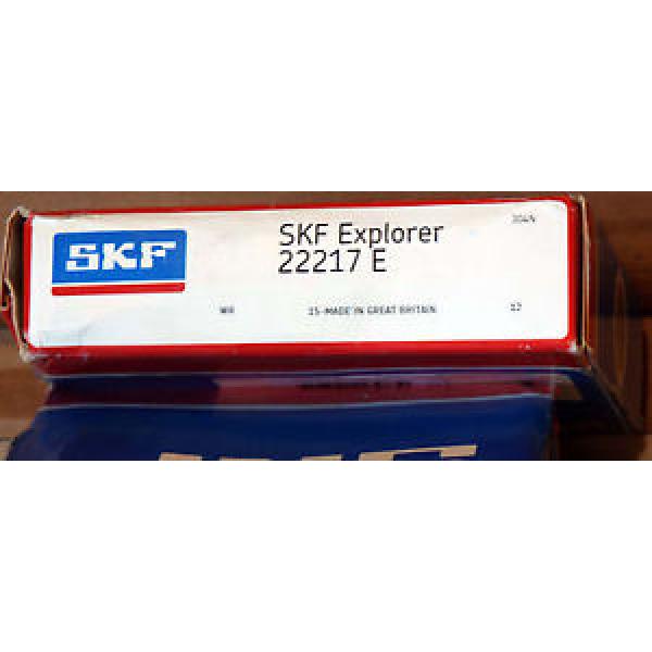 1 NEW SKF 22217E SPHERICAL ROLLER BEARING NIB ***MAKE OFFER*** #1 image