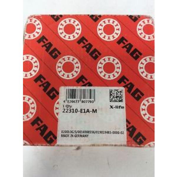 FAG 22310E1A-M Spherical Roller Bearing #1 image