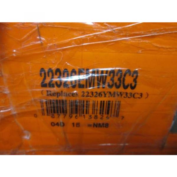 TIMKEN 22326EMW33C3 Spherical Roller Bearing 130mm ID x 280mm OD x 93mm Width C3 #2 image