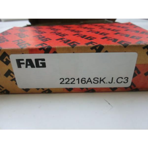 *NEW* FAG 22216ASKJC3 Spherical Roller Bearing #2 image