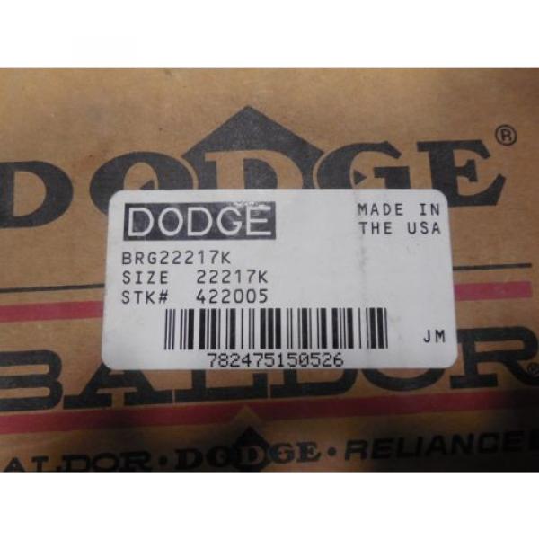 NEW Dodge BRG22217K Spherical Roller Bearing 422005 #3 image