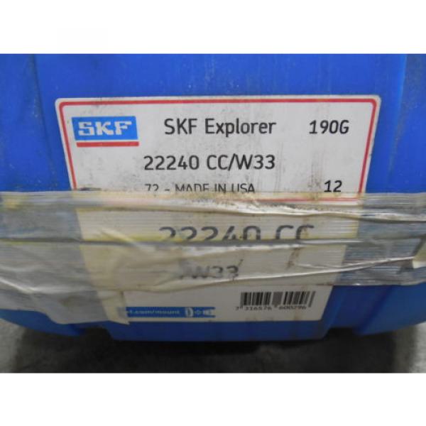 NEW SKF 22240 CC/W33 Explorer Spherical Roller Bearing #2 image