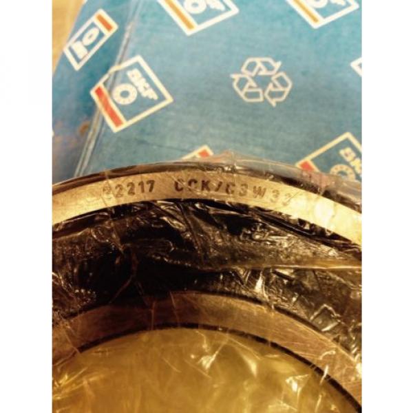 NEW IN BOX, SKF SPHERICAL ROLLER BEARING 22217 CCK/C3W33, Made-In-The-USA #3 image