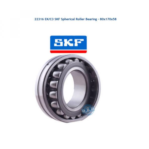 SKF Spherical Roller Bearing 22316 E #3 image