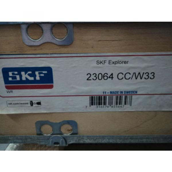 SKF spherical roller bearing 23064 CC/W33  480mm x 320mm x 121mm #1 image