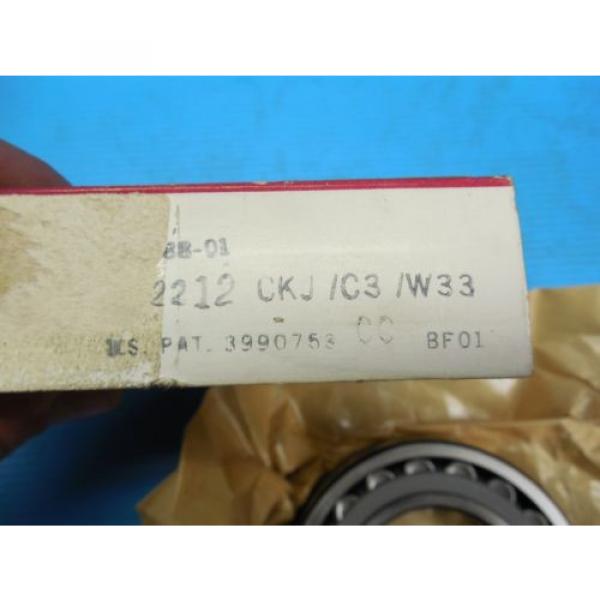 NEW SKF 2212 CKJ / C3 / W33 SPHERICAL ROLLER BEARING INDUSTRIAL MADE IN USA #2 image