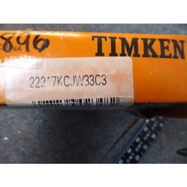 New Timken Spherical Roller Bearing P/N 22217KCJW33C3 #2 image