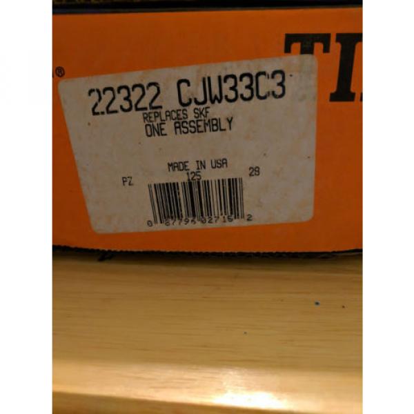 New 22322CJW33C3 TIMKEN Spherical Roller Bearing #3 image