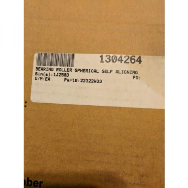 New 22322CJW33C3 TIMKEN Spherical Roller Bearing #4 image