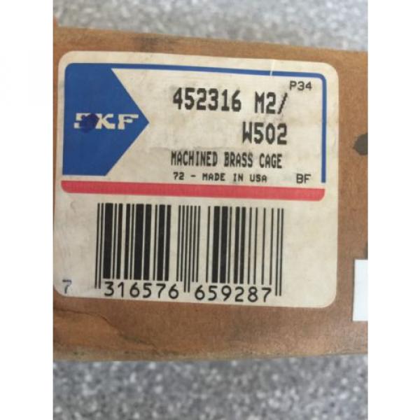 NEW IN BOX SKF SPHERICAL ROLLER BEARING 452316 M2/W502 #2 image