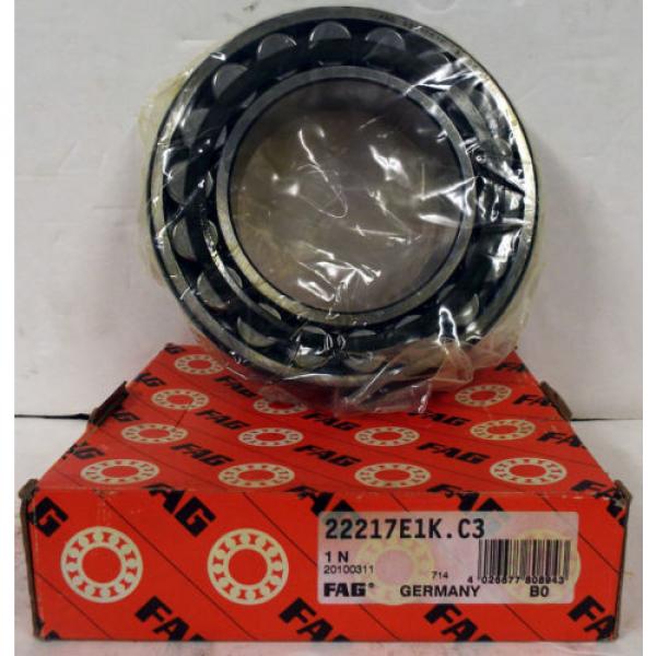 1 NEW FAG 22217E1K.C3 SPHERICAL ROLLER BEARING #1 image