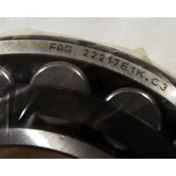 1 NEW FAG 22217E1K.C3 SPHERICAL ROLLER BEARING #2 image