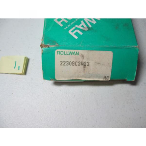 ROLLWAY SPHERICAL ROLLER BEARING 22309C3W33  NEW IN BOX  (WL17) #3 image