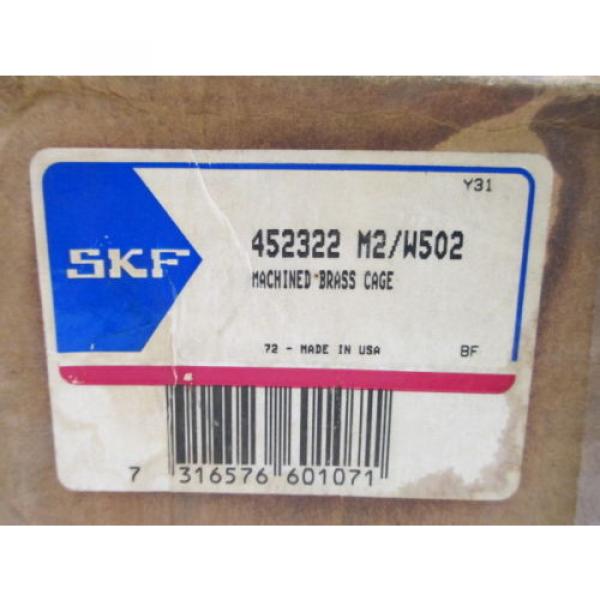 SKF 452322 M2/W502 SPHERICAL ROLLER BEARING MANUFACTURING CONSTRUCTION #2 image