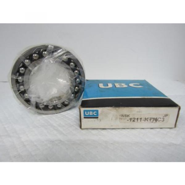 NSK ball bearings Brazil SELF ALIGNING BALL BEARING 1211KTNGC3 #1 image