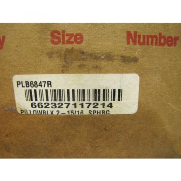 LINK-BELT PLB6847R PILLOWBLK 2-15/16 SPHERICAL ROLLER BEARING UNIT HOUSING KIT #2 image