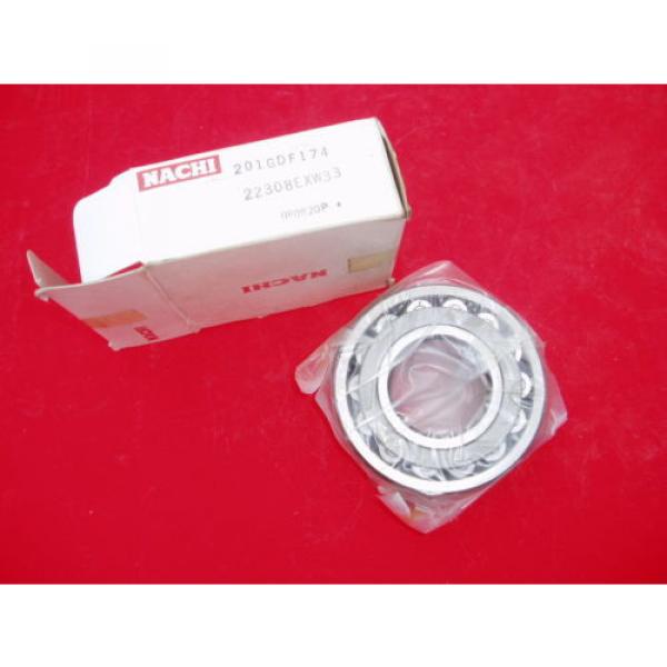 New Nachi Spherical Roller Cage Bearing 22308EXW33 - 40x90x33mm #2 image