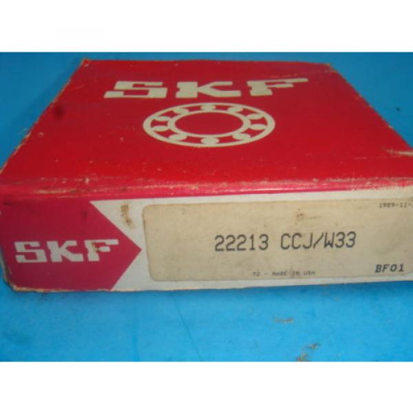 NEW SKF Spherical Roller Bearing 22213 CCJ/W33, NEW IN BOX, 22213CCJW33 #1 image