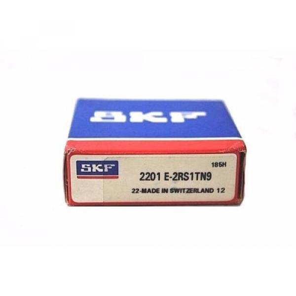 SKF Self-aligning ball bearings Singapore Self Aligning Ball Bearing 2201 E-2RS1TN9 12mm I.D, 32mm O.D New #1 image